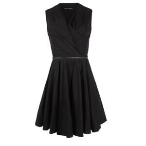 Allsaints black zipper dress